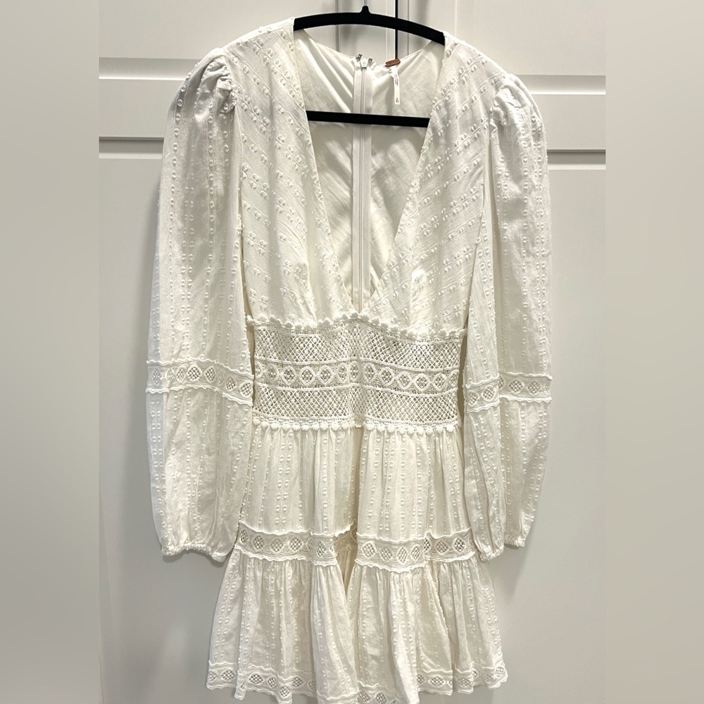 White Free people dress